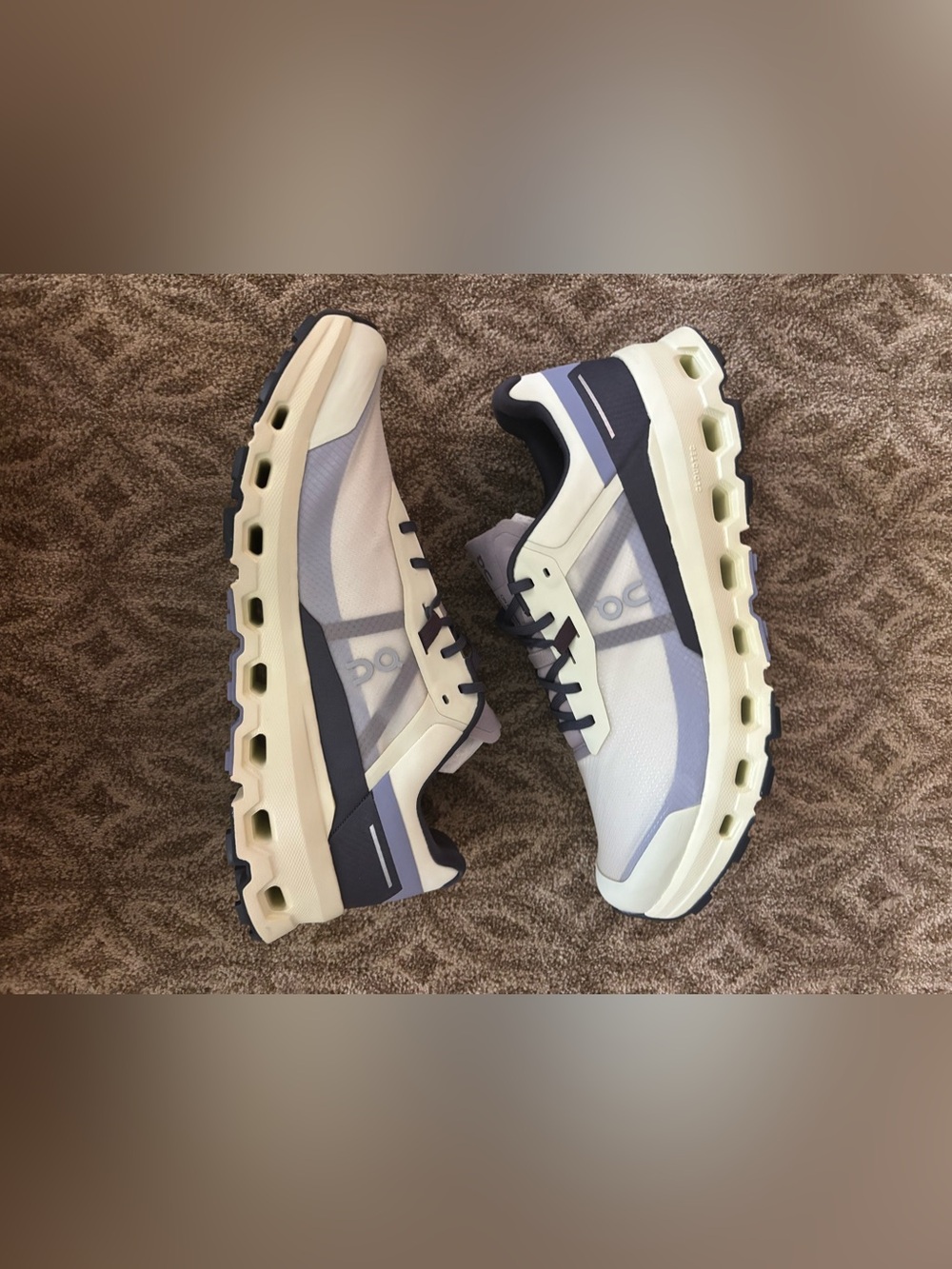 Men's On Cloudvista 2 purple and green